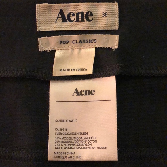 🟠 ACNE Studios 🟠 front-zipper mini skirt - Picture 4 of 7